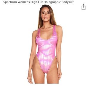 Highcut Holographic Bodysuit